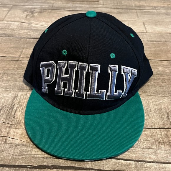 ONE NATION Other - PHILLY Baseball Snapback Hat Cap One Nation Philadelphia Hat Green Gray Black